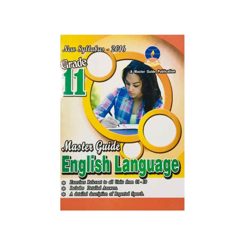 English Language Grade 11 Master Guide Buy Online MyBookstore lk