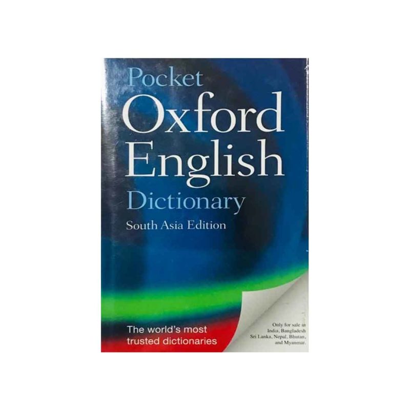 Pocket Oxford English Dictionary - Oxford University Press Buy Online ...